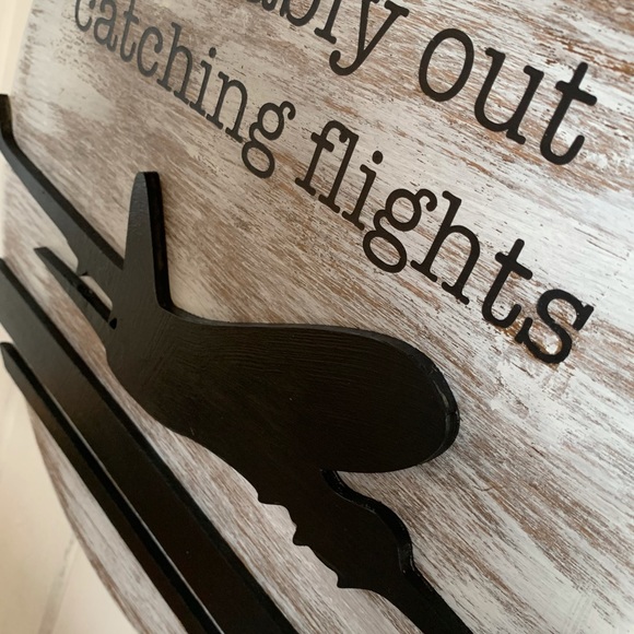 Front door sign for the travel enthusiast ✈️ - Picture 3 of 4